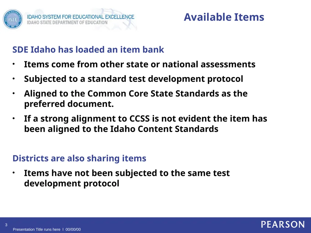 What is Assessment Admin? Districts, schools and - slide 3 of 24