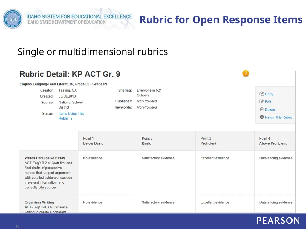 What is Assessment Admin? Districts, schools and - slide 15 of 24