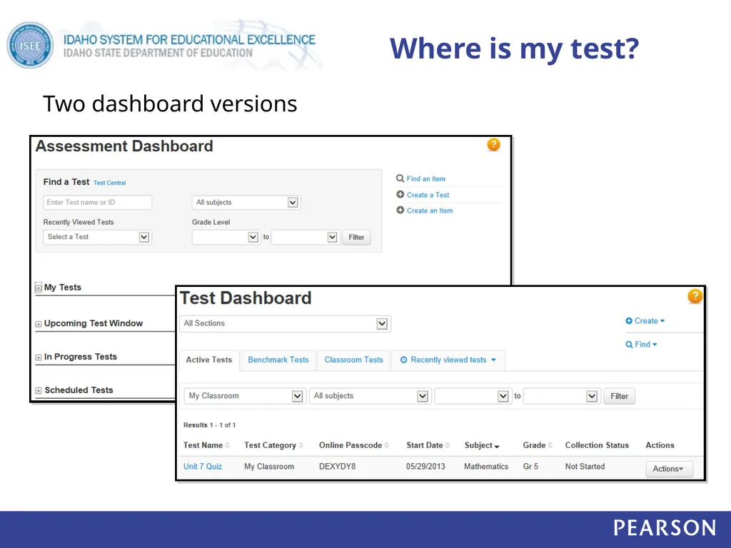 What is Assessment Admin? Districts, schools and - slide 24 of 24
