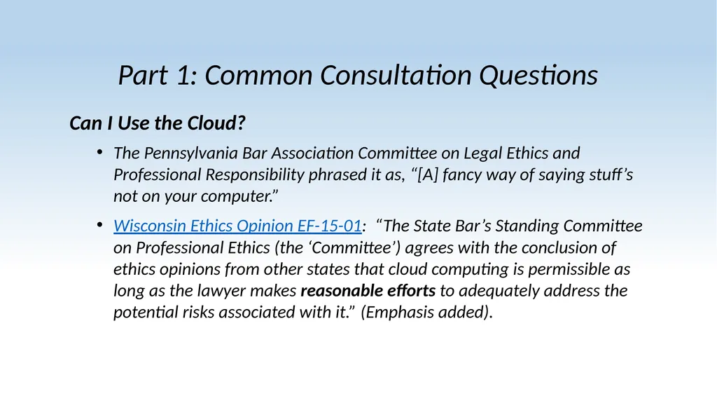 Leadership Orientation Understanding State Bar - slide 9 of 18