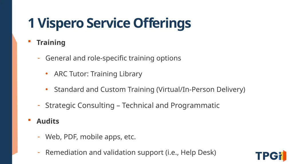 Building a Complete Accessibility Program: From - slide 26 of 30