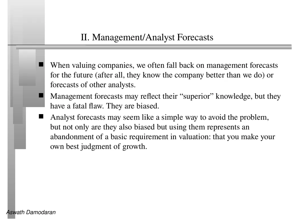 Session 8: Estimating Growth Growth in Earnings - slide 4 of 9