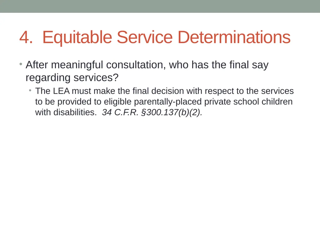 Parentally Placed Private School Students Wyoming - slide 21 of 39