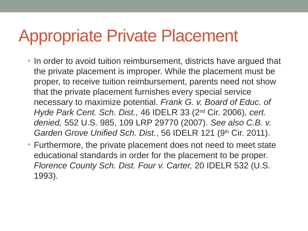 Parentally Placed Private School Students Wyoming - slide 36 of 39