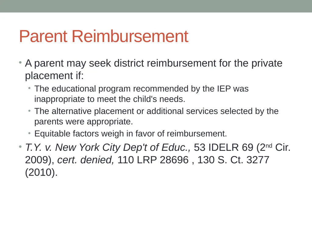 Parentally Placed Private School Students Wyoming - slide 31 of 39