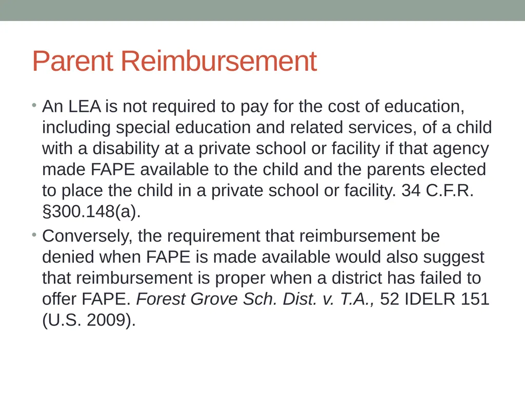 Parentally Placed Private School Students Wyoming - slide 32 of 39