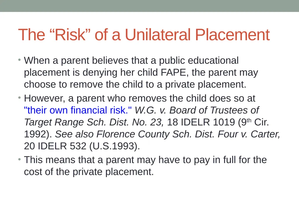 Parentally Placed Private School Students Wyoming - slide 30 of 39