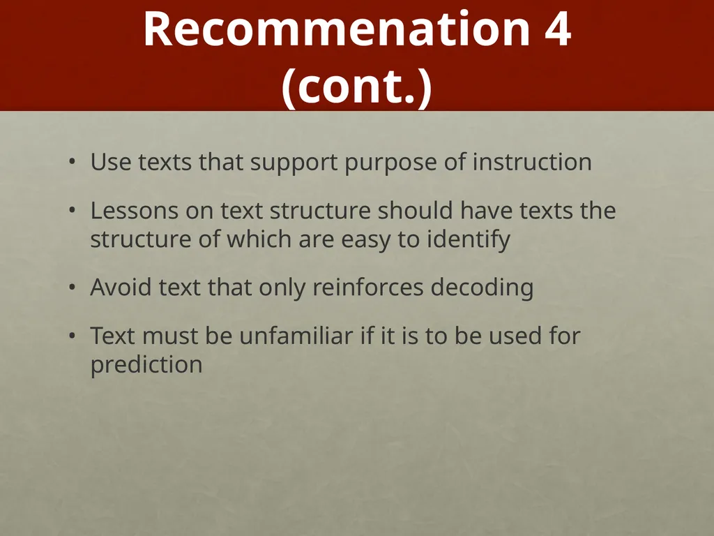 Improving Reading Comprehension K-3 Timothy - slide 40 of 54