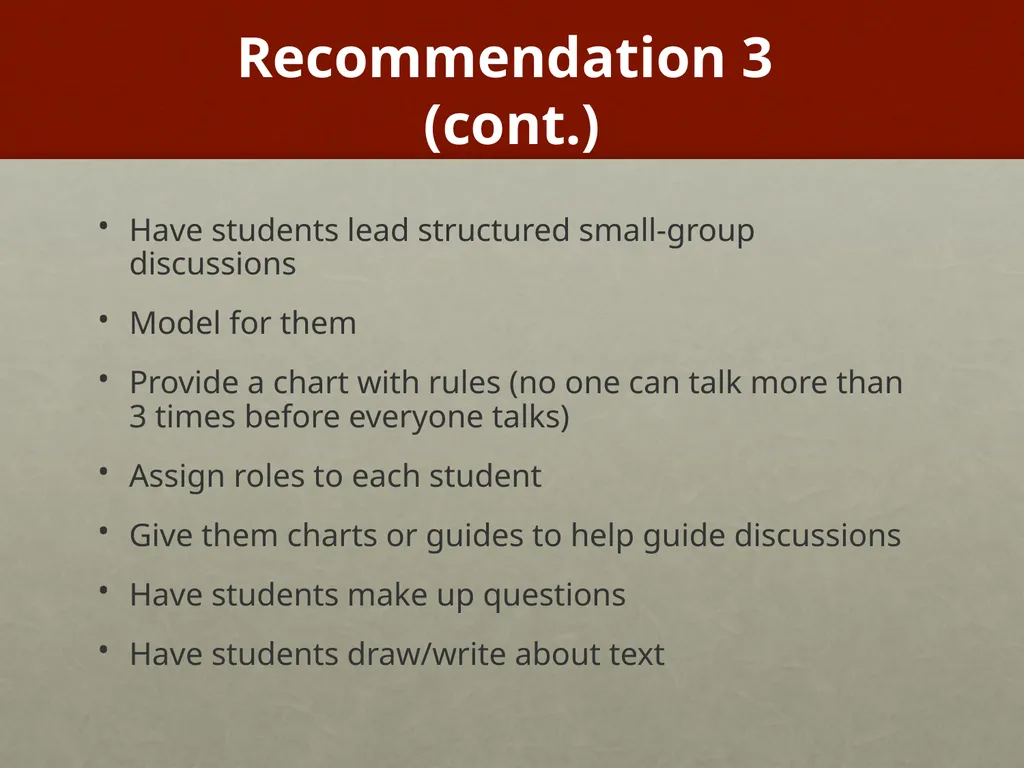 Improving Reading Comprehension K-3 Timothy - slide 34 of 54