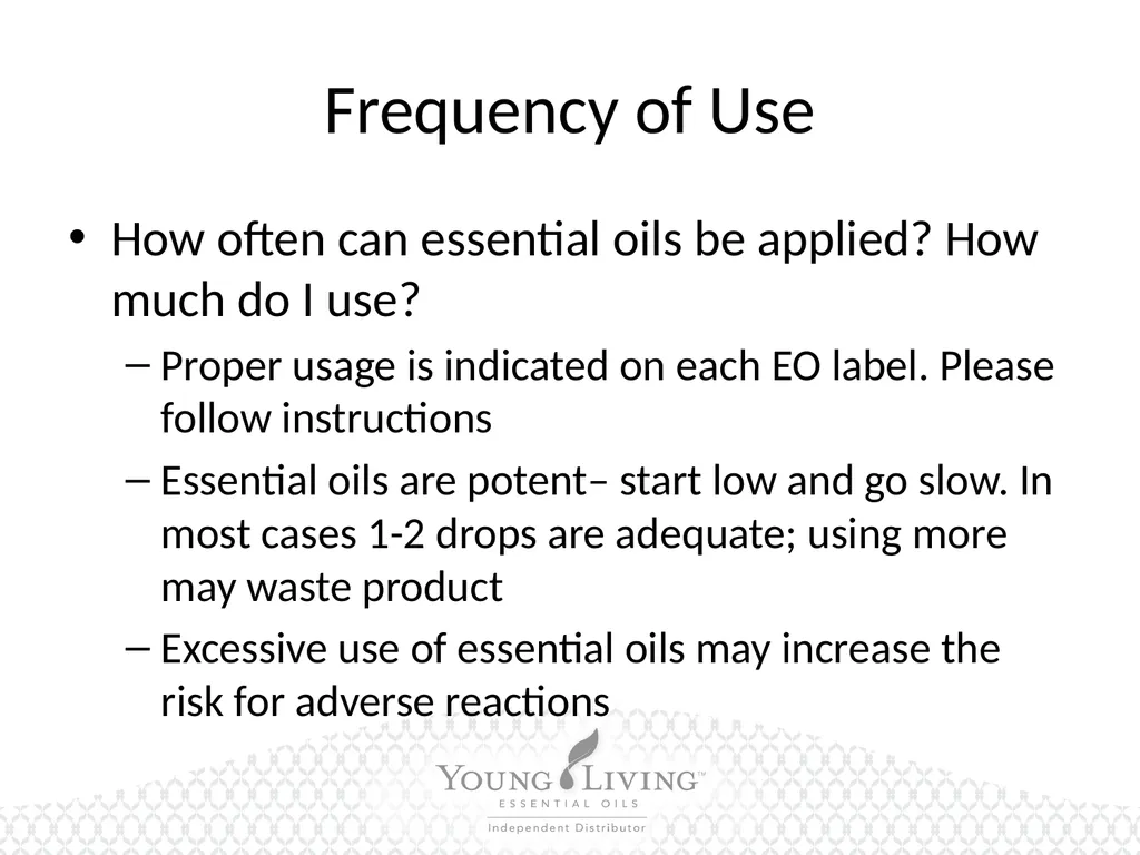 Using Essential Oils Safely Using Essential Oils - slide 11 of 17