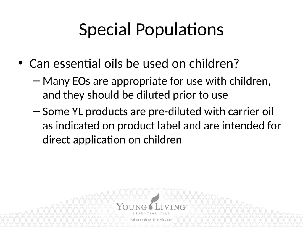Using Essential Oils Safely Using Essential Oils - slide 13 of 17