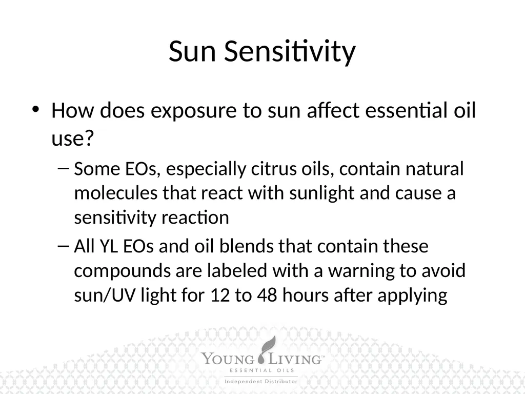 Using Essential Oils Safely Using Essential Oils - slide 14 of 17