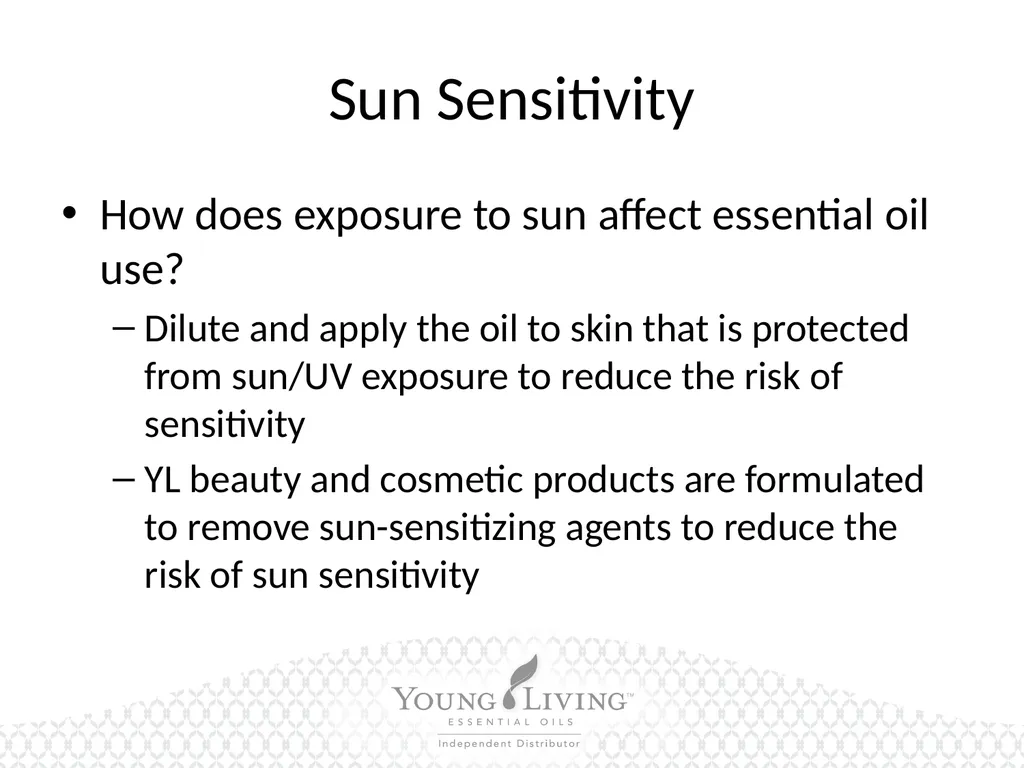 Using Essential Oils Safely Using Essential Oils - slide 15 of 17