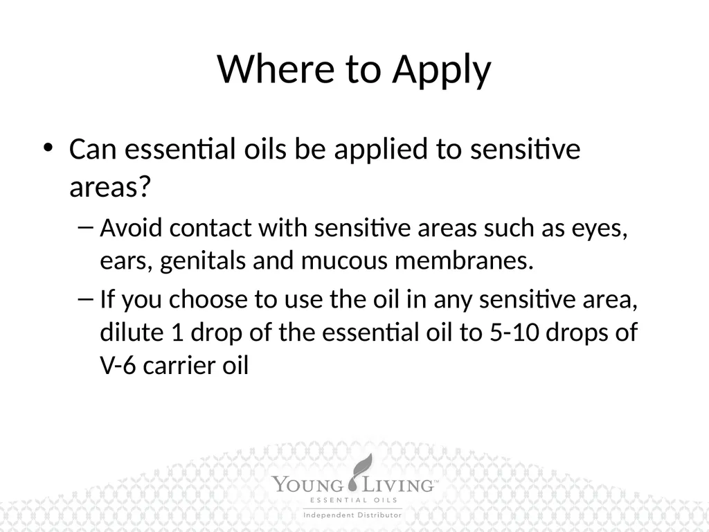 Using Essential Oils Safely Using Essential Oils - slide 10 of 17
