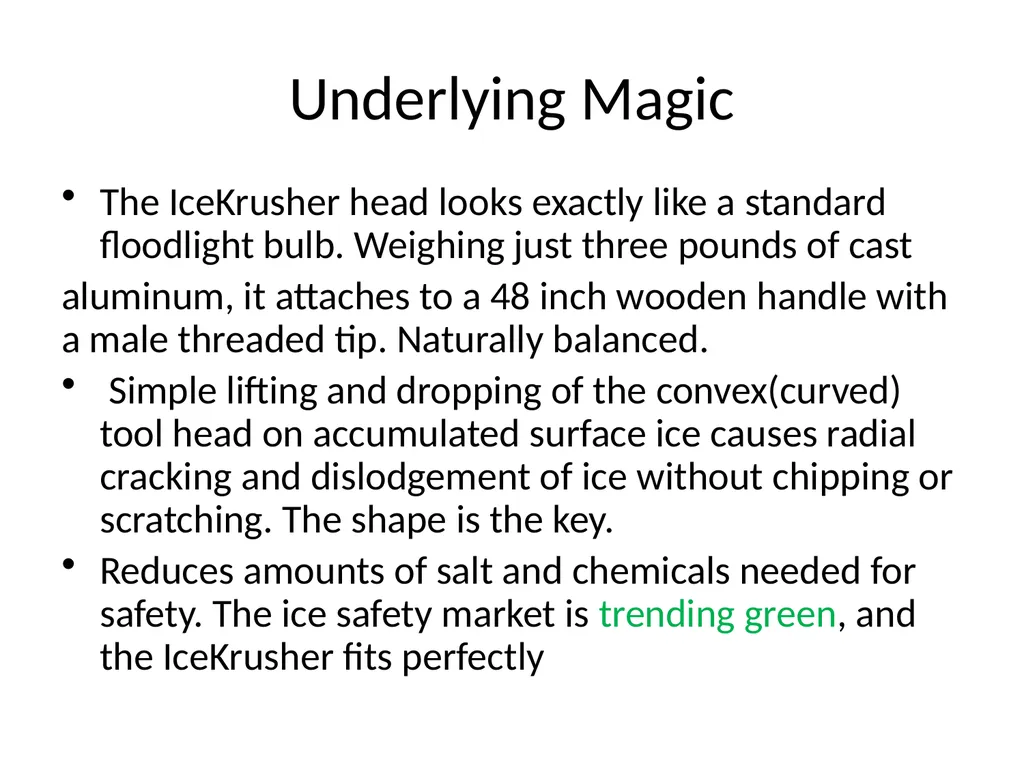 THE ICEKRUSHER TOOL NOVA PATH CREATIONS LLC - slide 5 of 11