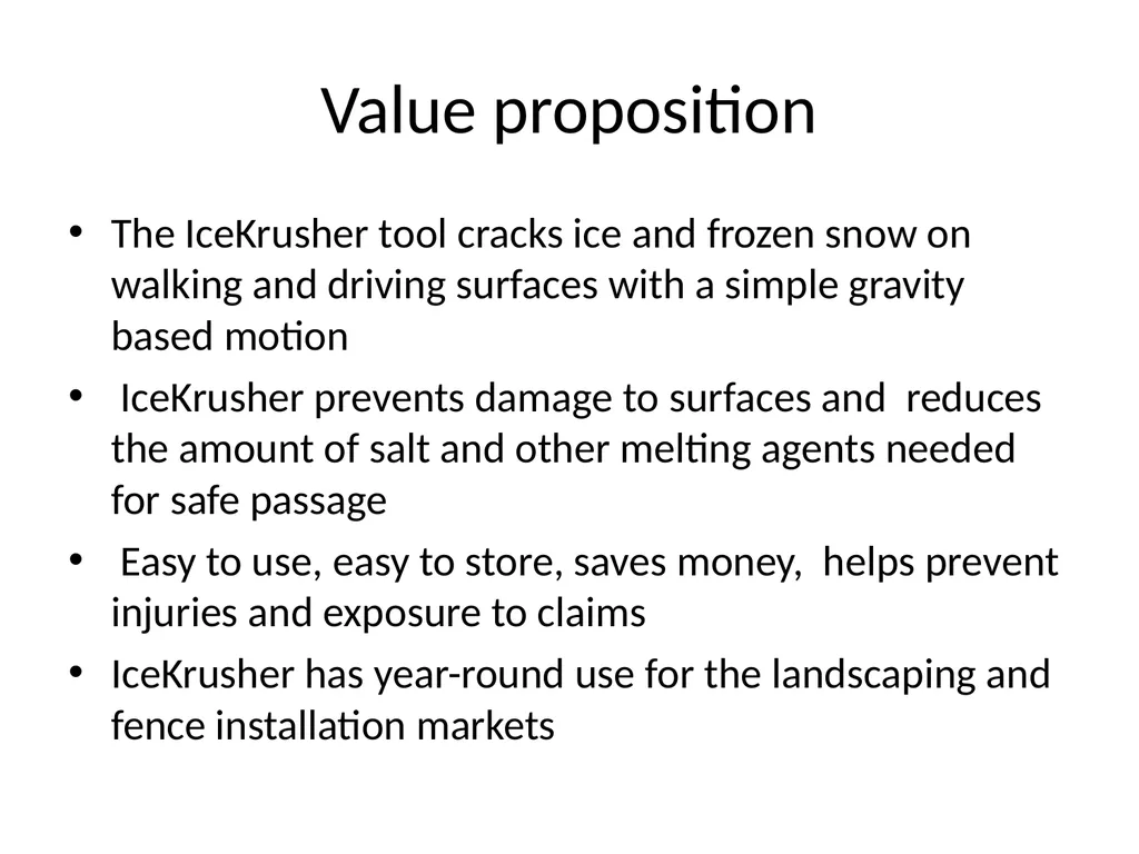 THE ICEKRUSHER TOOL NOVA PATH CREATIONS LLC - slide 4 of 11