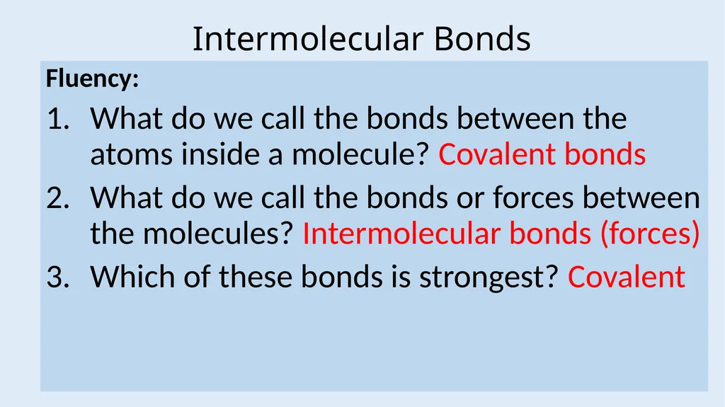Simple Covalent Molecules Higher LOW STAKES QUIZ - slide 12 of 25