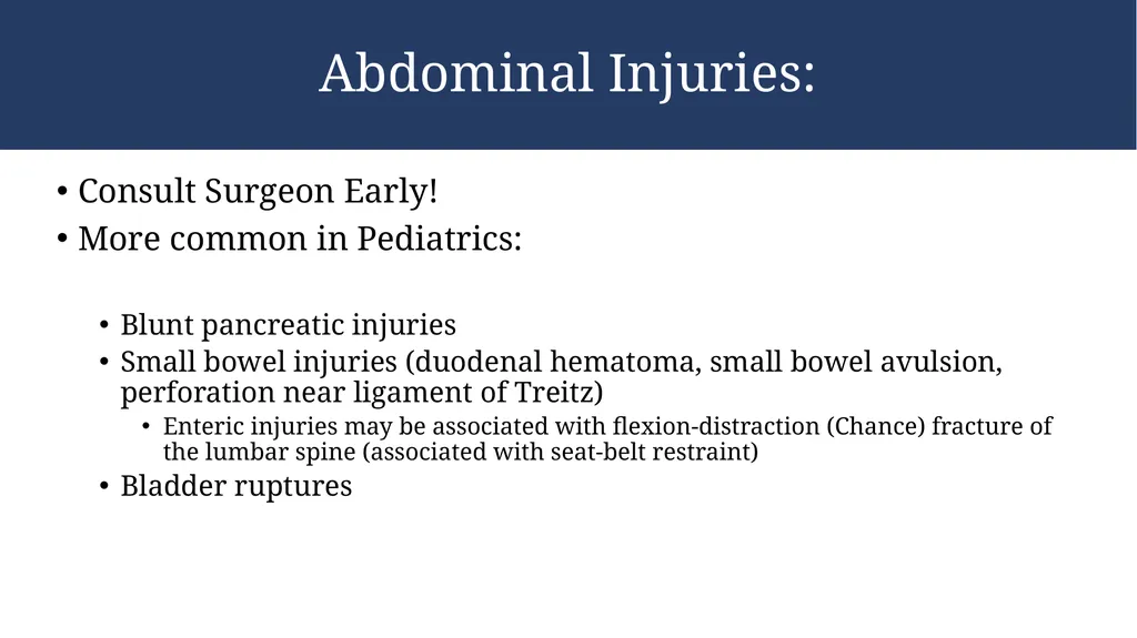 Pediatric Trauma Kampala Advanced Trauma Care - slide 25 of 37