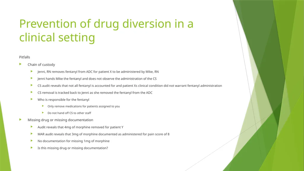 Processes and Partnership with Nursing on - slide 12 of 31