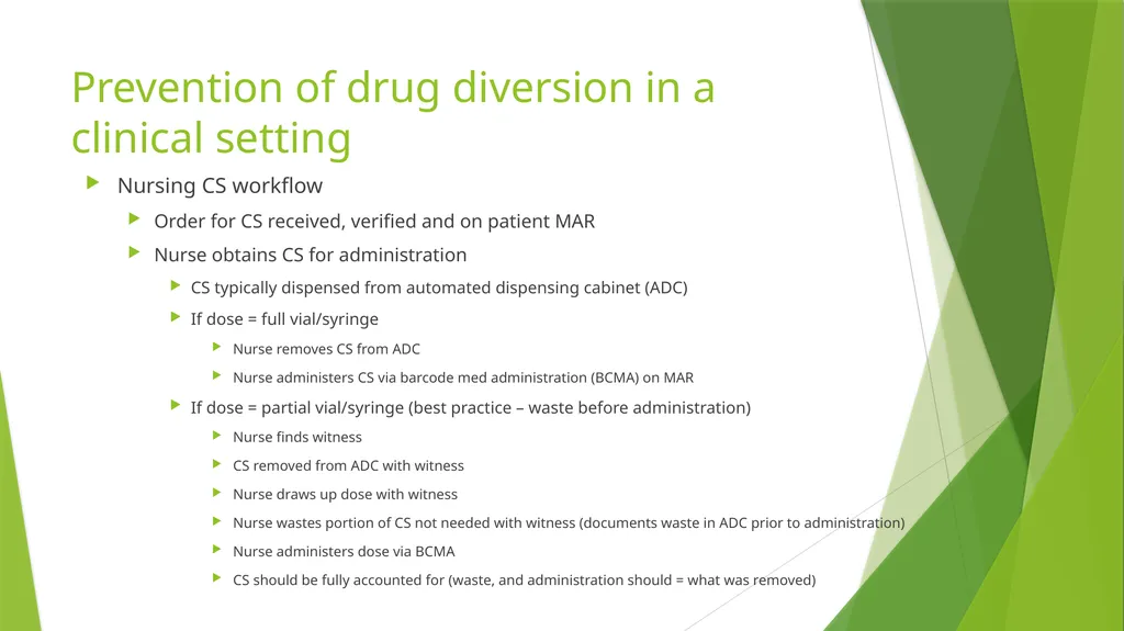 Processes and Partnership with Nursing on - slide 9 of 31