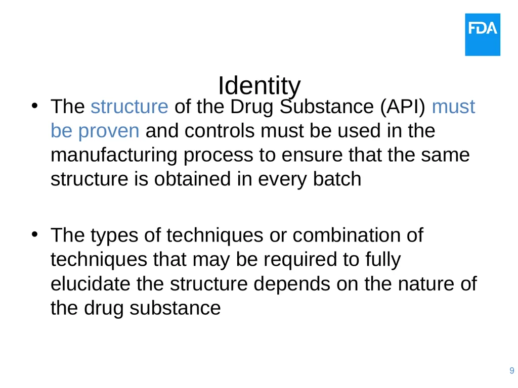Quality Issues for Clinical Trial Materials: The - slide 9 of 41