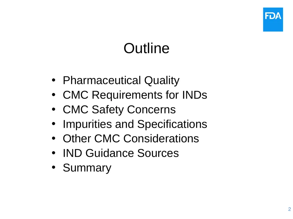 Quality Issues for Clinical Trial Materials: The - slide 2 of 41