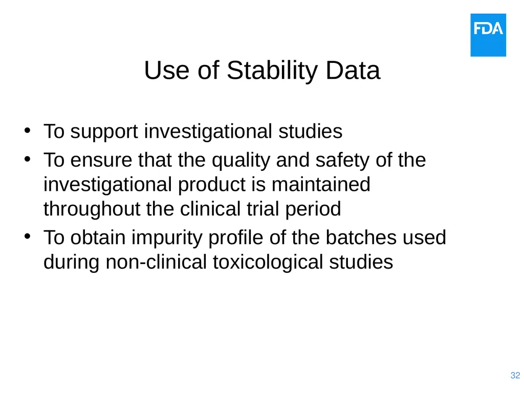 Quality Issues for Clinical Trial Materials: The - slide 32 of 41