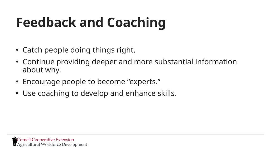 Setting Expectations and Managing Performance - slide 58 of 70