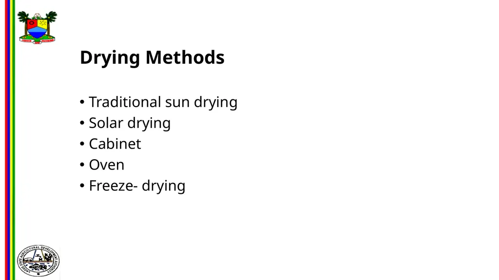 OPPORTUNITIES IN FOOD AND AGRO-PROCESSING IN - slide 39 of 46