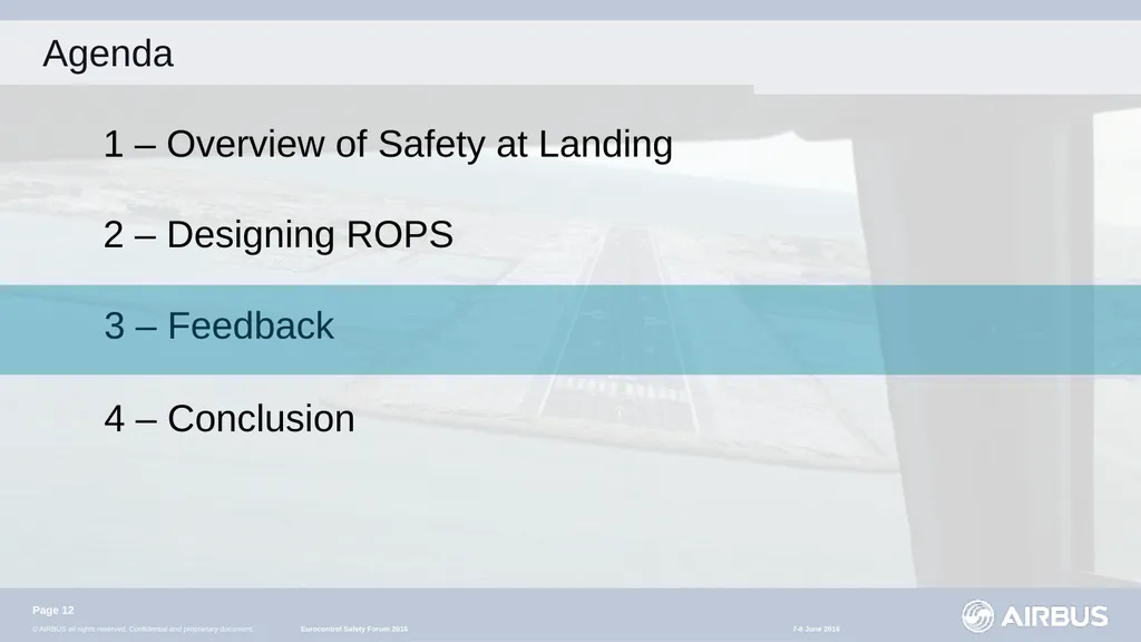 An Active Safety Net for Runway Overruns Presented - slide 12 of 22