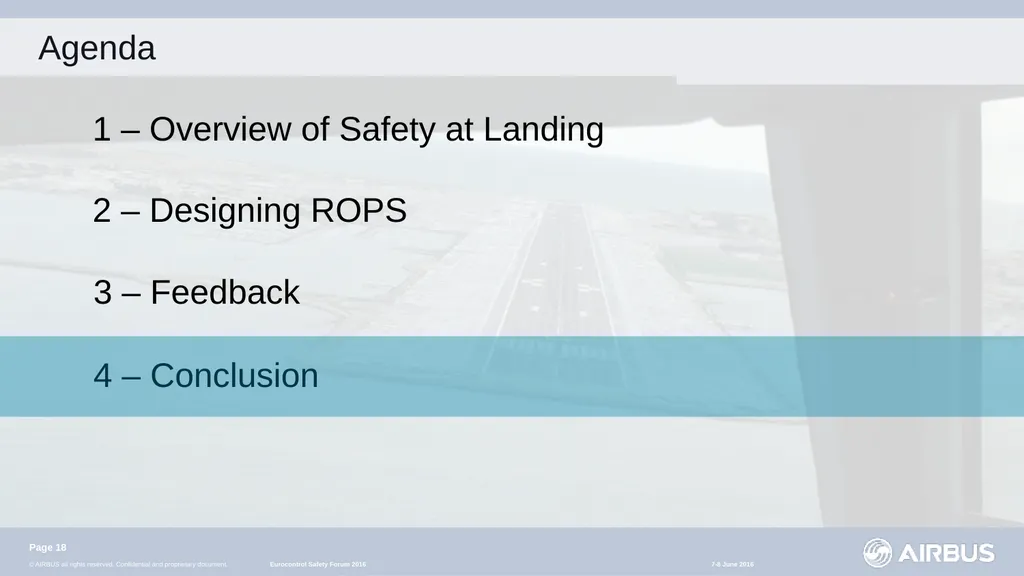 An Active Safety Net for Runway Overruns Presented - slide 18 of 22