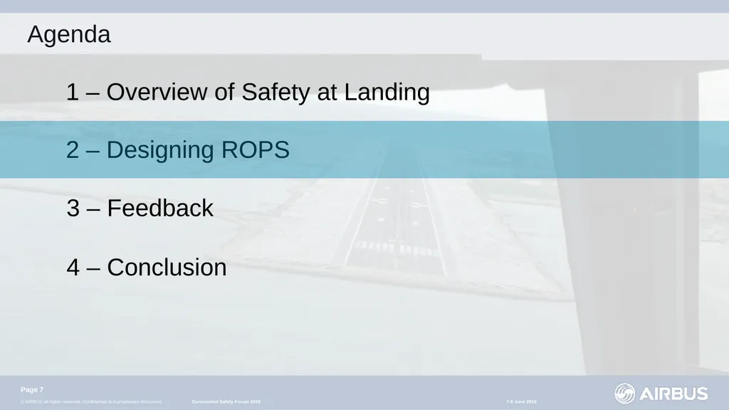 An Active Safety Net for Runway Overruns Presented - slide 7 of 22