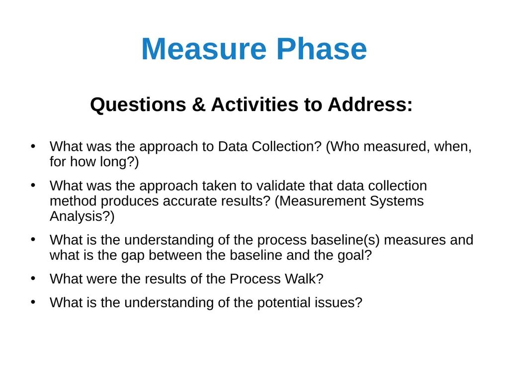 Black Belt Project Storyboard Template Visit - slide 8 of 20