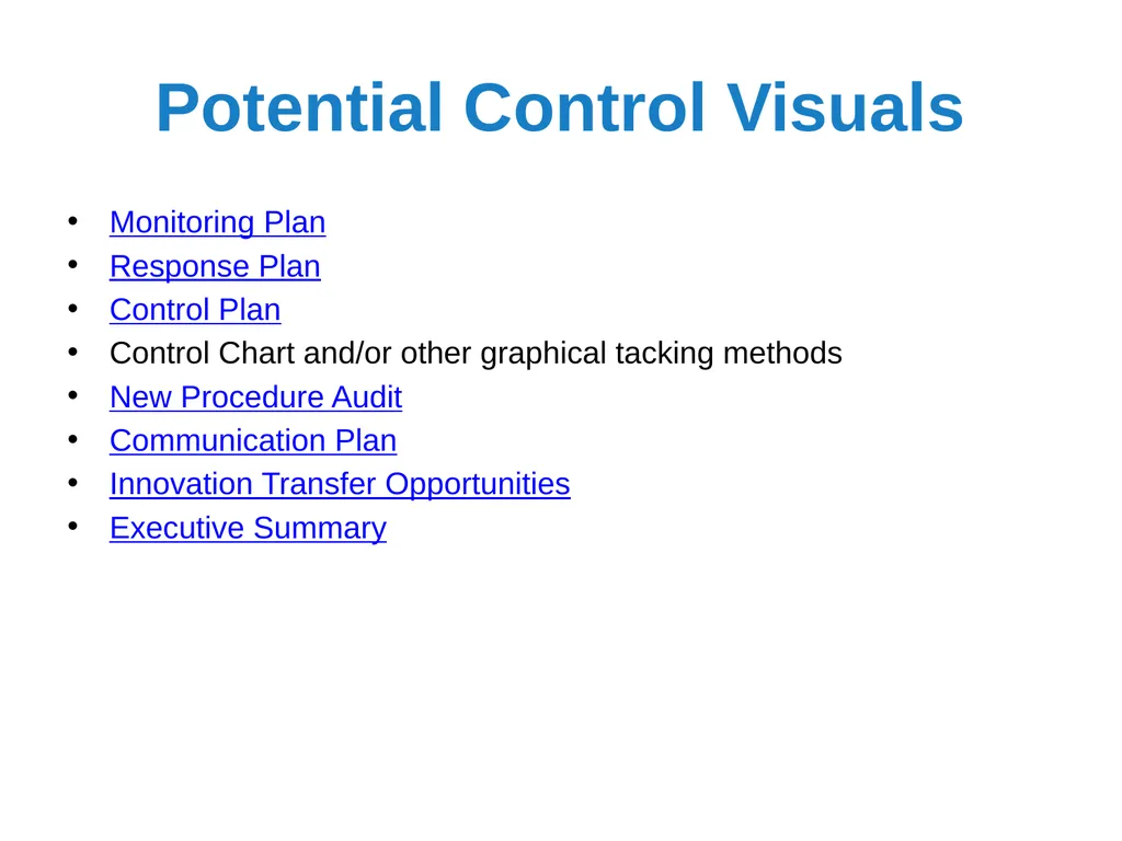 Black Belt Project Storyboard Template Visit - slide 18 of 20