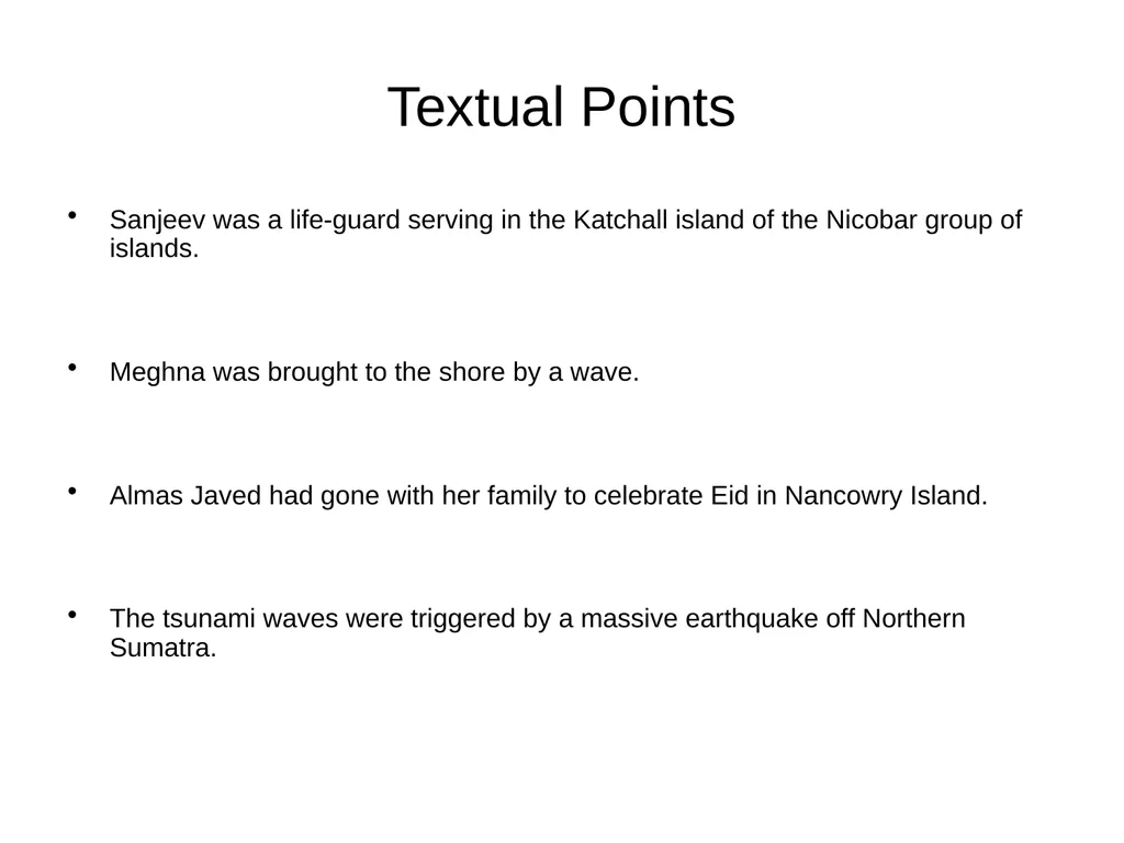 Chapter 2 THE TSUNAMI INTRODUCTION: A tsunami also - slide 4 of 8