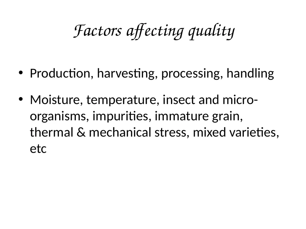 Rice Strategy : Quality, safety & Nutrition Ms. - slide 5 of 24