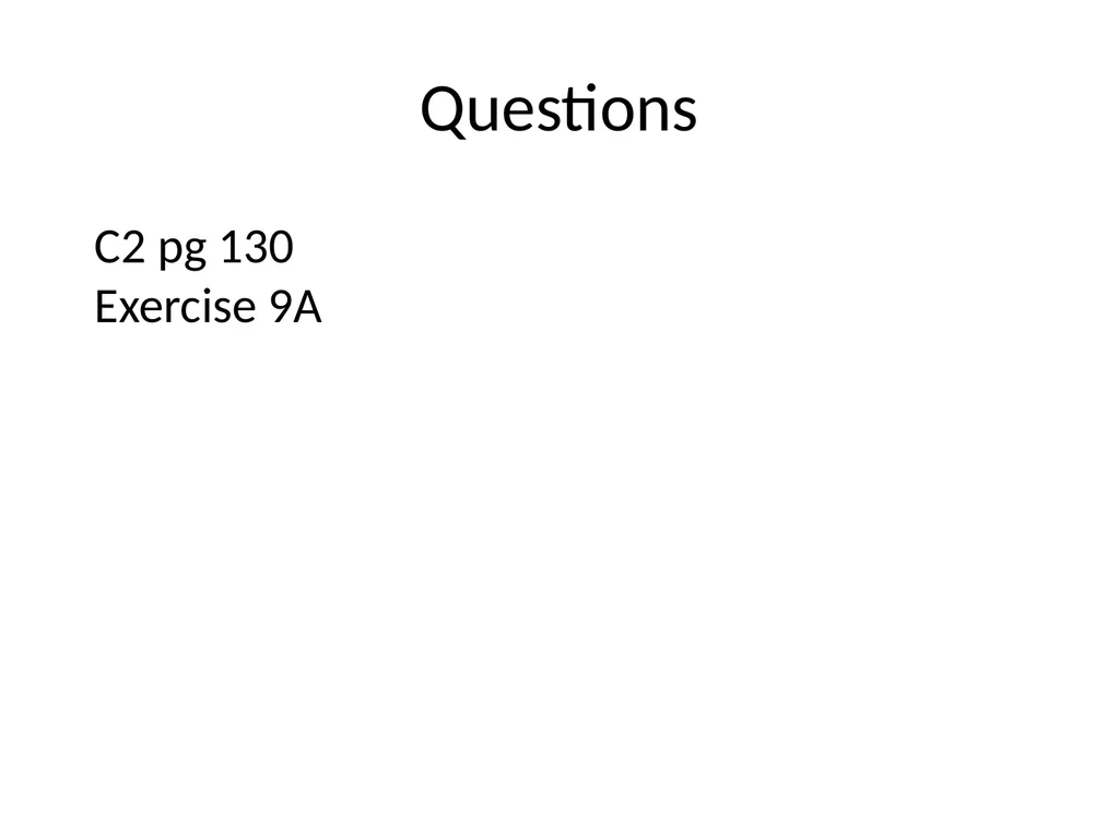 C2 Chapter 9 Differentiation Dr J Frost - slide 6 of 22