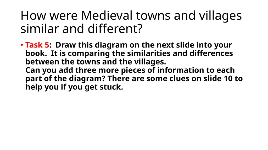 Home Learning for Year 7 History This unit will - slide 10 of 16