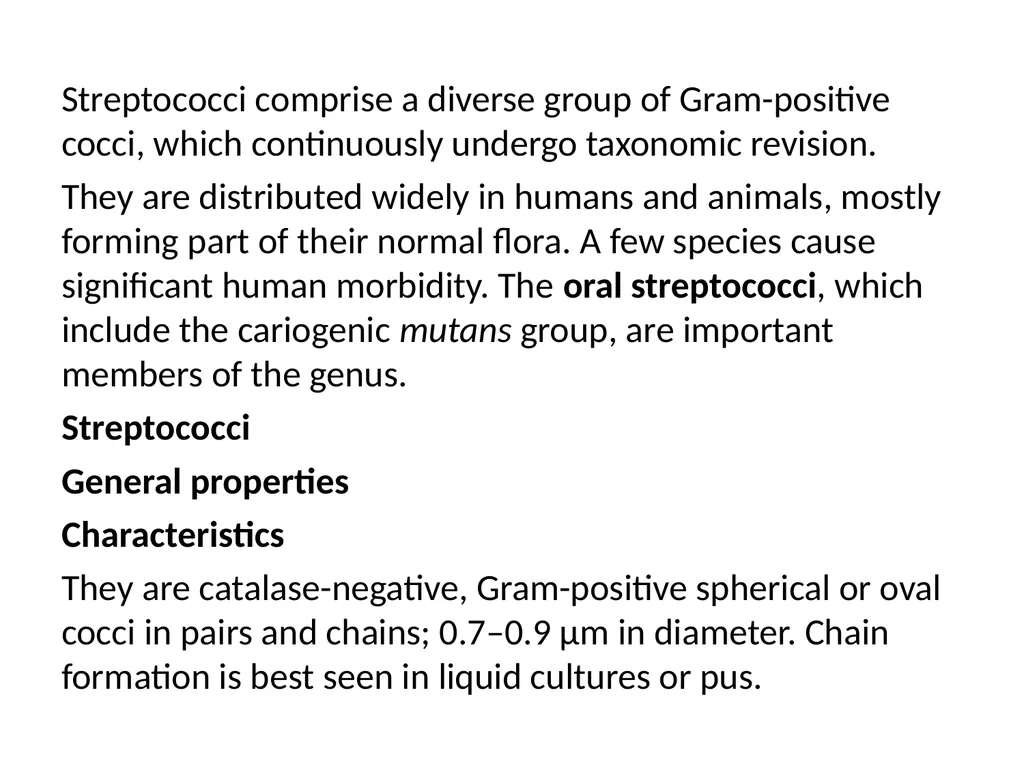 Streptococci assist. Prof. Zainab Abdul jabar - slide 3 of 32