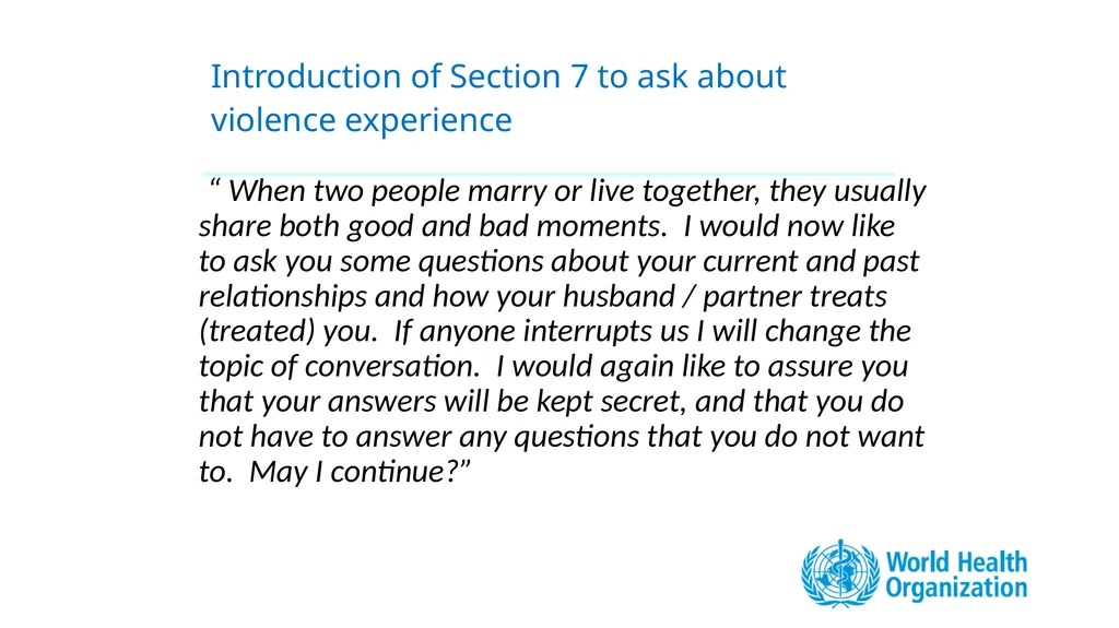 "Putting Women First" Ethical and Safety - slide 29 of 29