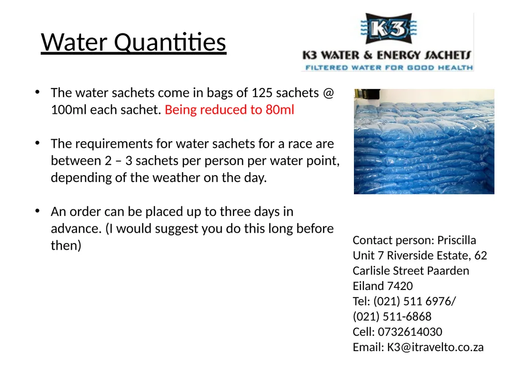 WPA Race Organizing – 2019 Water and Litter New - slide 3 of 10