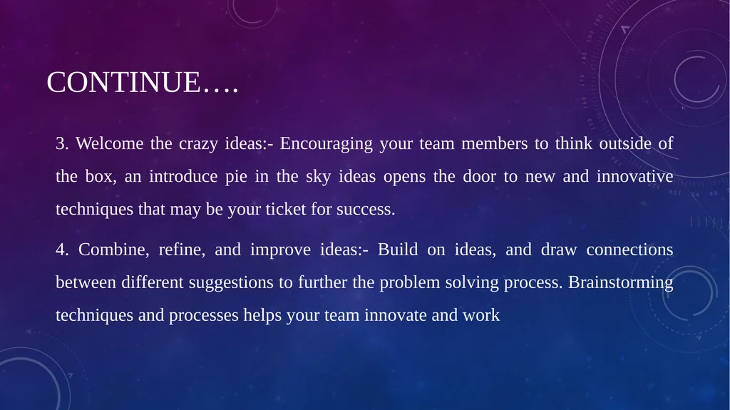 Permissive Style of Teaching: Brainstorming Method - slide 6 of 13