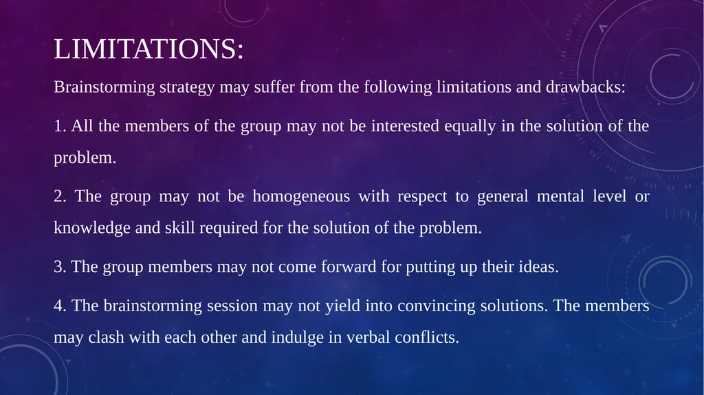 Permissive Style of Teaching: Brainstorming Method - slide 10 of 13