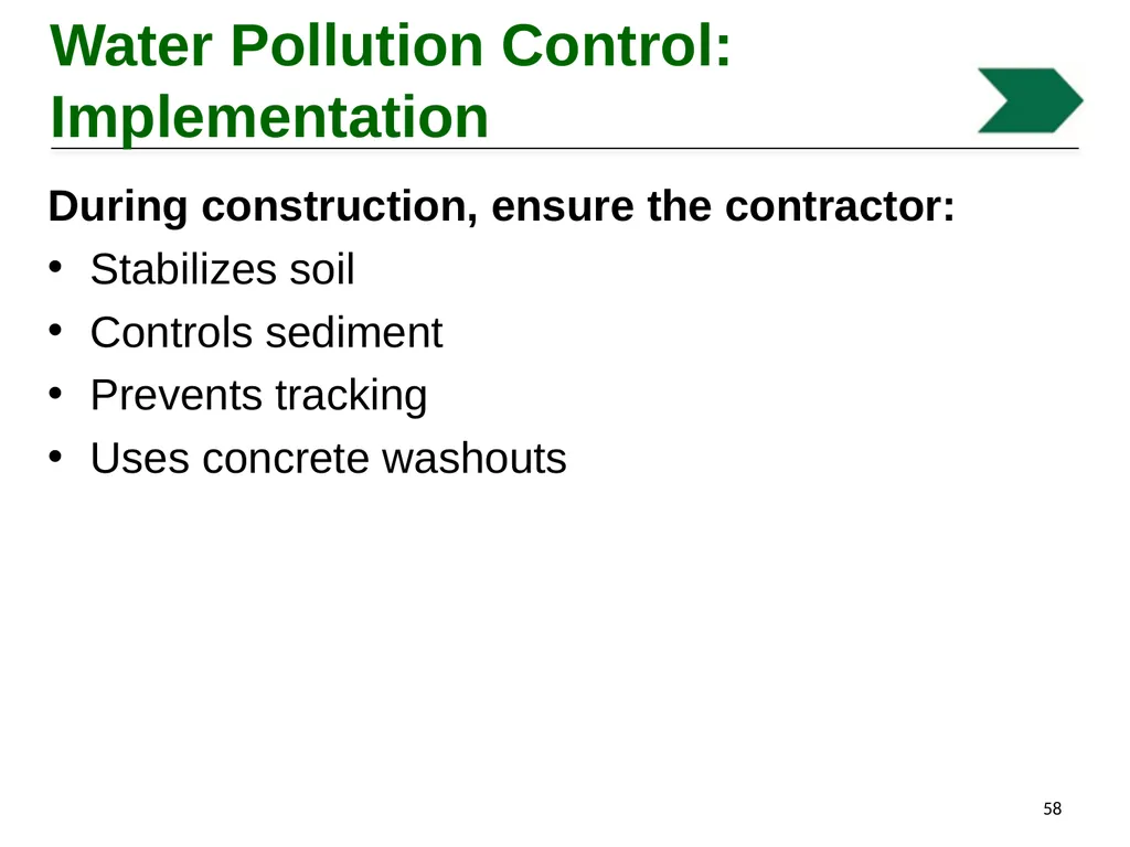 Environmental Stewardship and Water Pollution - slide 58 of 74