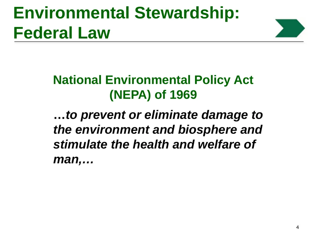 Environmental Stewardship and Water Pollution - slide 4 of 74
