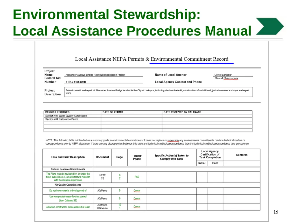 Environmental Stewardship and Water Pollution - slide 16 of 74