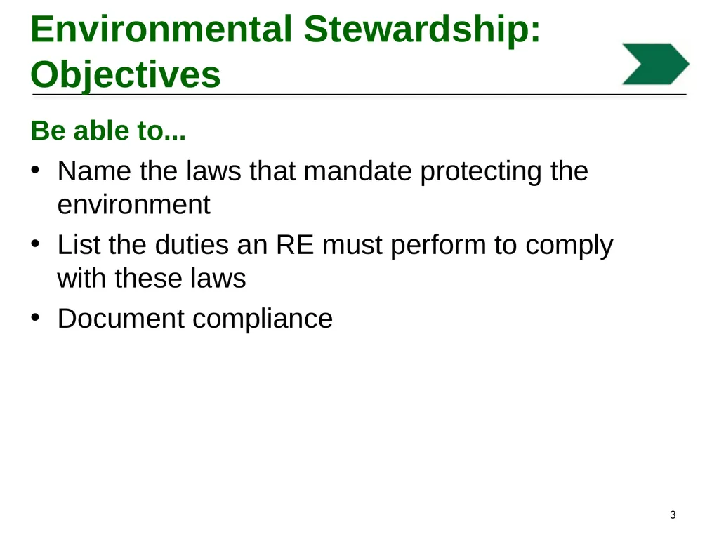Environmental Stewardship and Water Pollution - slide 3 of 74