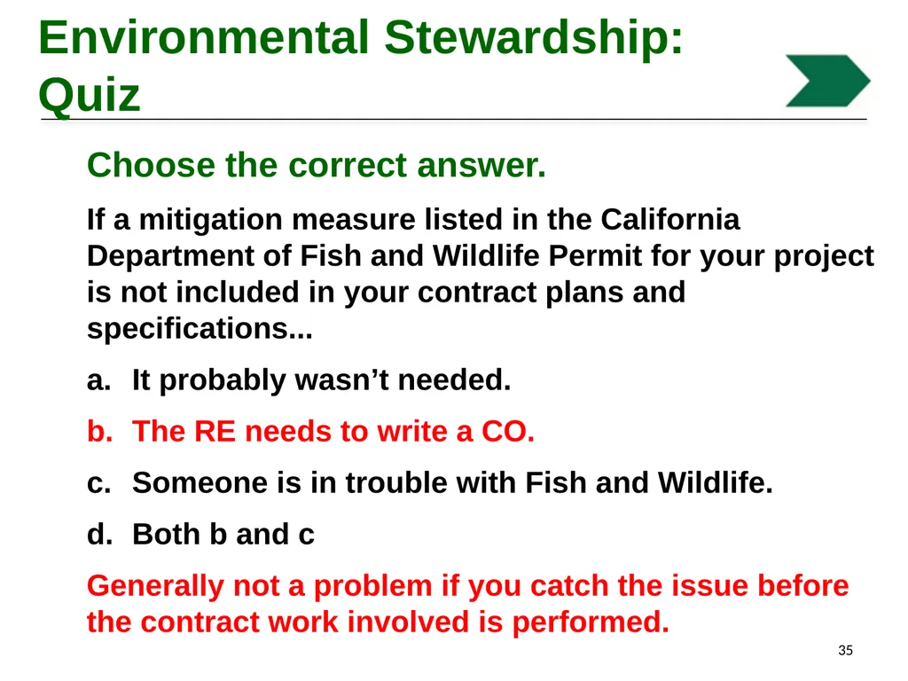Environmental Stewardship and Water Pollution - slide 35 of 74
