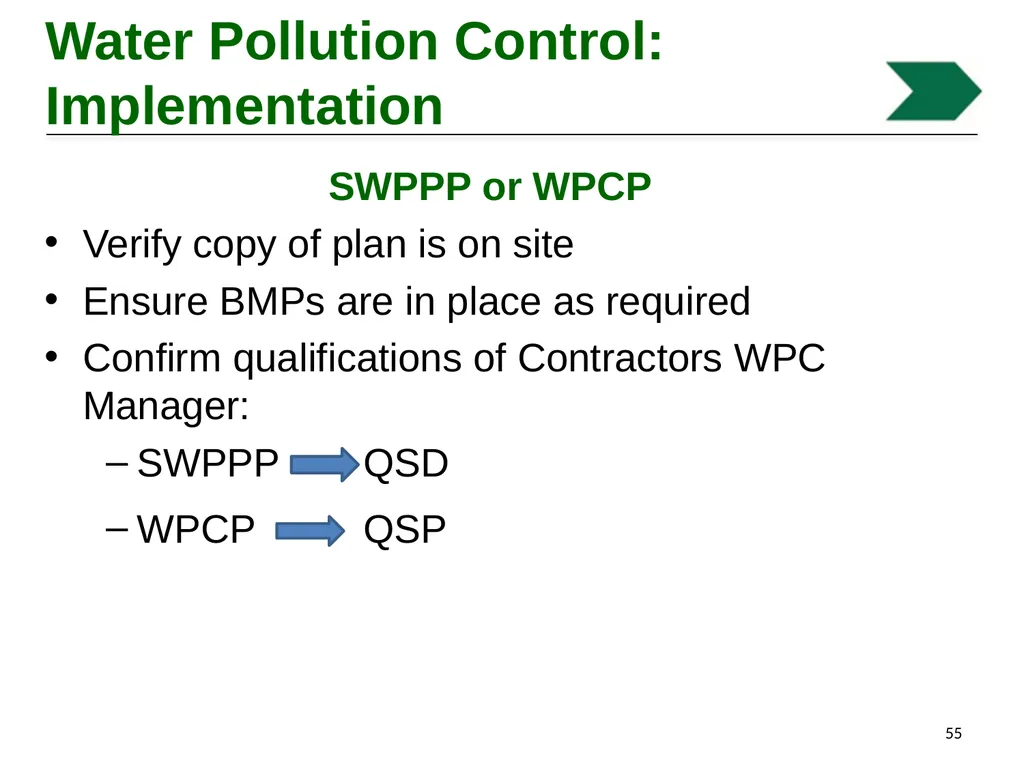 Environmental Stewardship and Water Pollution - slide 55 of 74