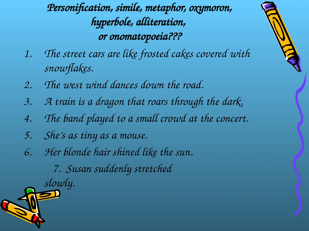 Figurative Language Literal vs. Figurative - slide 15 of 19